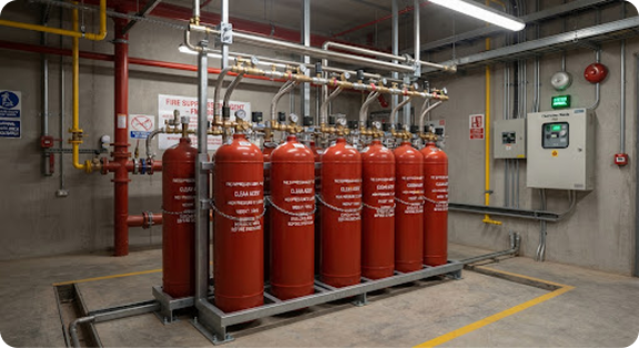 Gas Suppression System